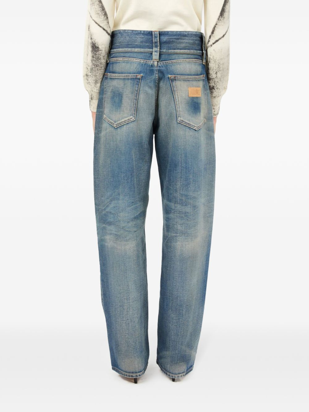faded jeans - 4