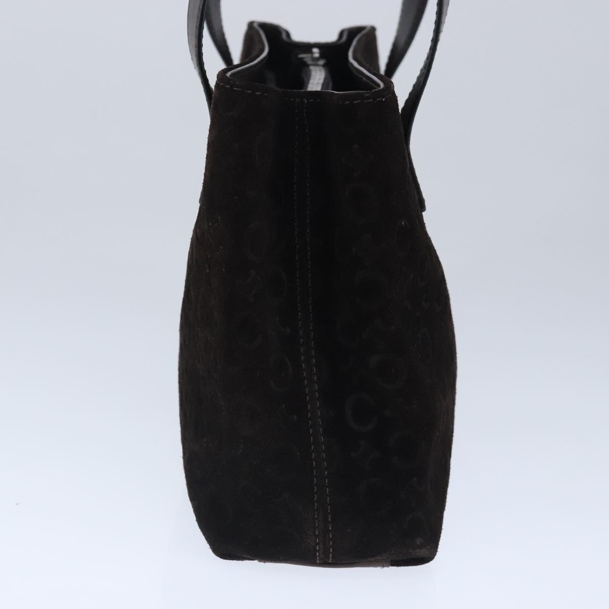 CELINE C Macadam Canvas Hand Bag Brown - 4
