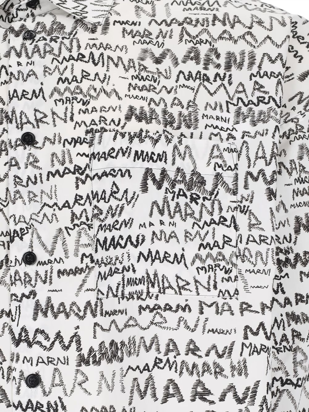 logo-scribble shirt - 4