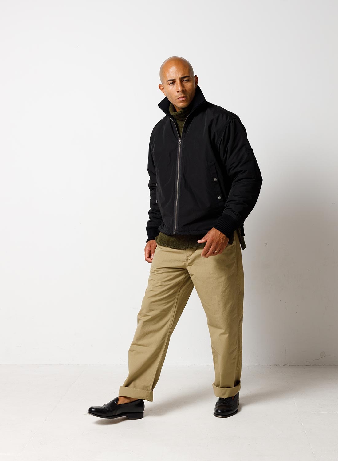 Tank Jacket in Black - 5