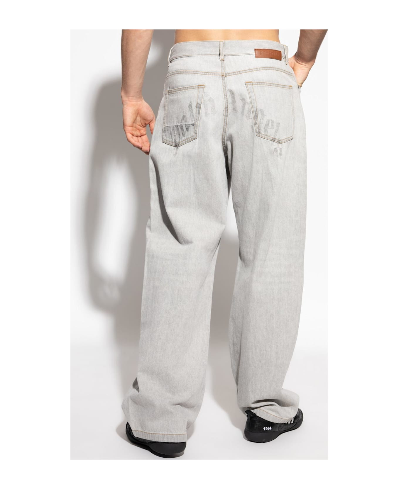 Palm Angels Jeans With Logo - 4