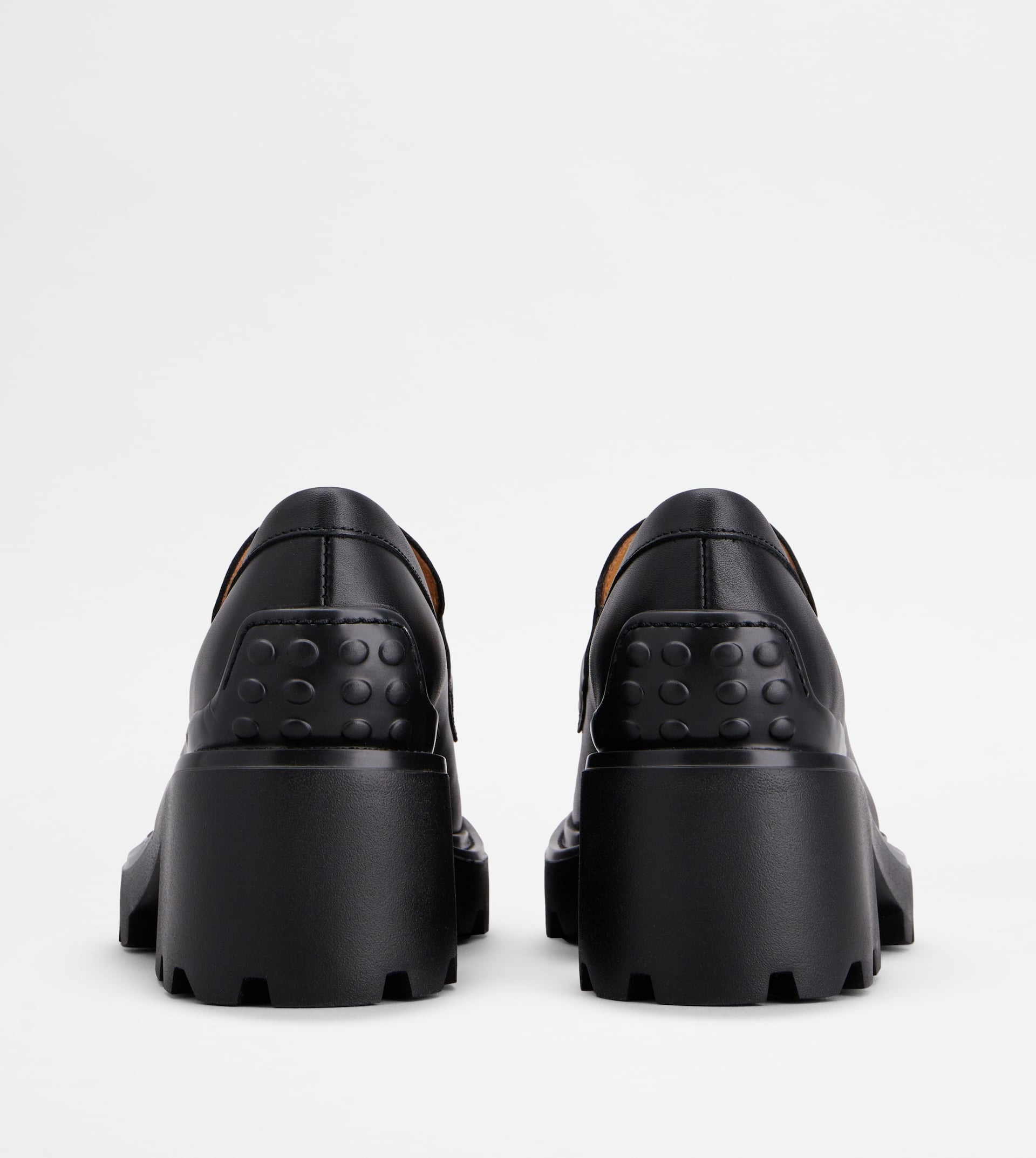 LOAFERS IN LEATHER - BLACK - 2