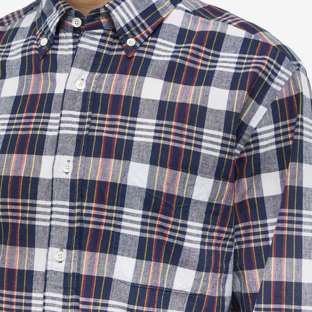 Beams Plus BD Indian Madras Check Shirt - 5