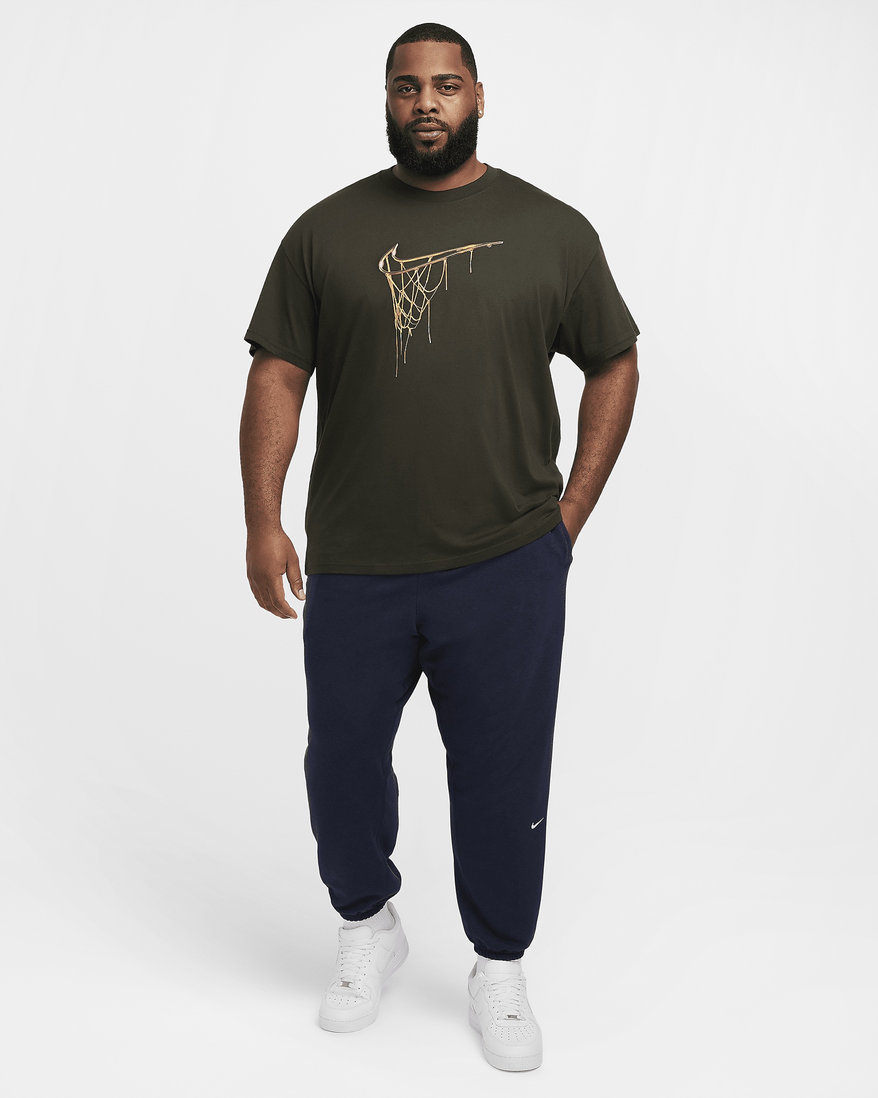 Nike Men's Max90 Basketball T-Shirt - 10