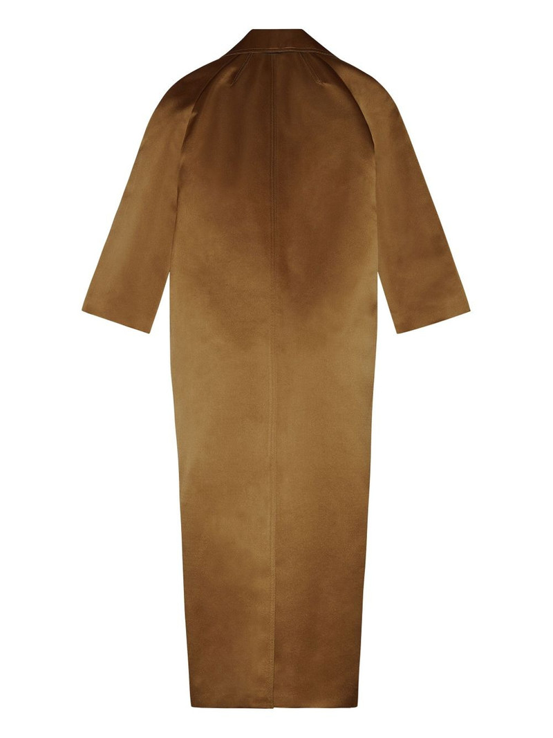 ADAM LIPPES satin opera coat outlook