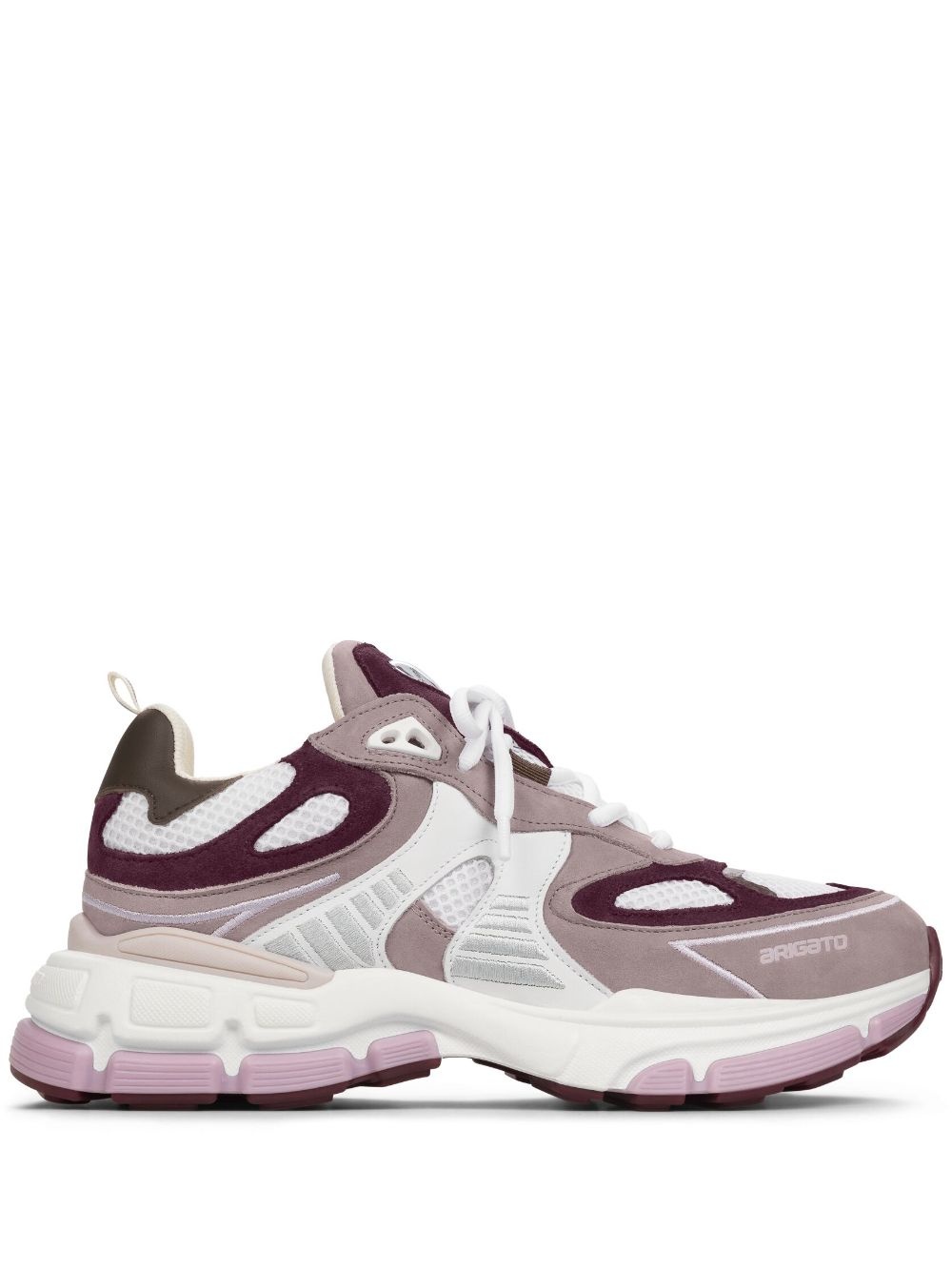 Sphere panelled sneakers - 1