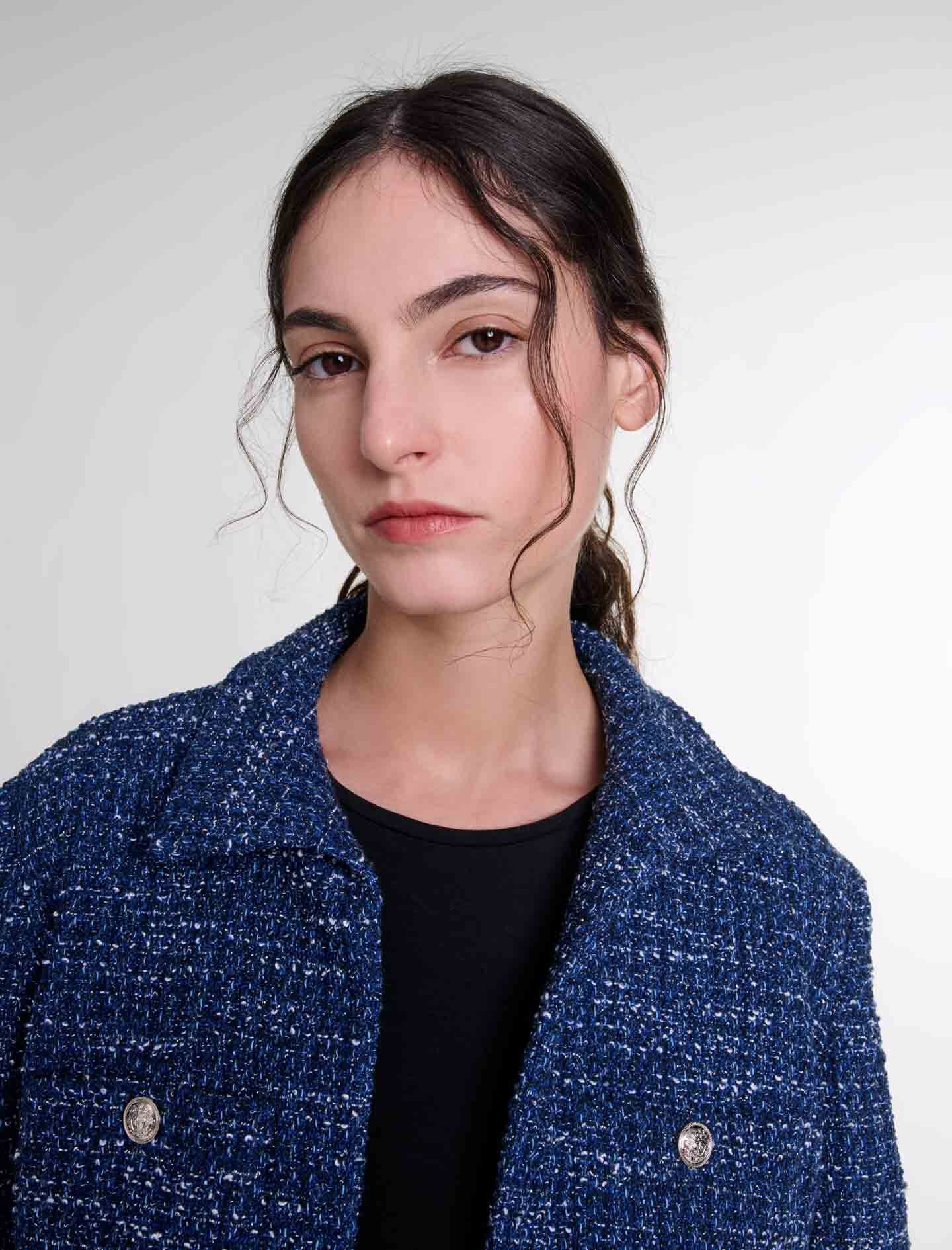 2-in-1 tweed dress - 6