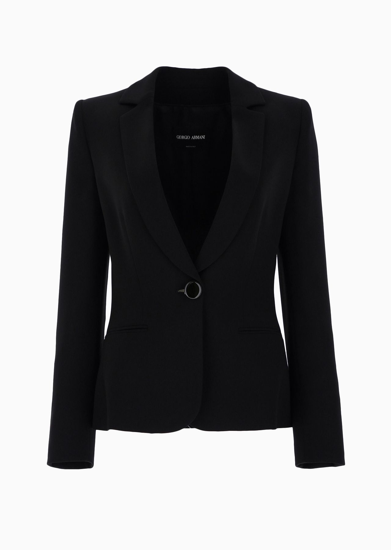 Mulberry silk single-breasted jacket - 1