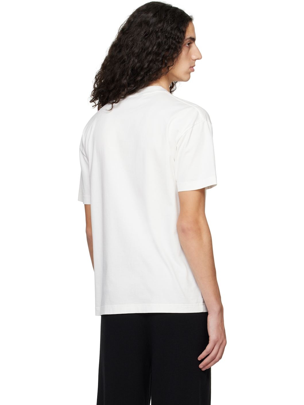 White Crystal Pin Up T-shirt - 3
