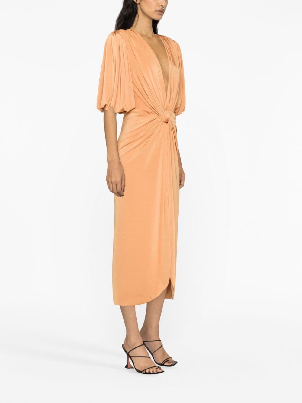 Mika twist-front midi dress - 3