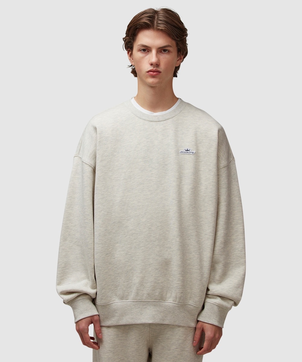 Crown logo crewneck - 1