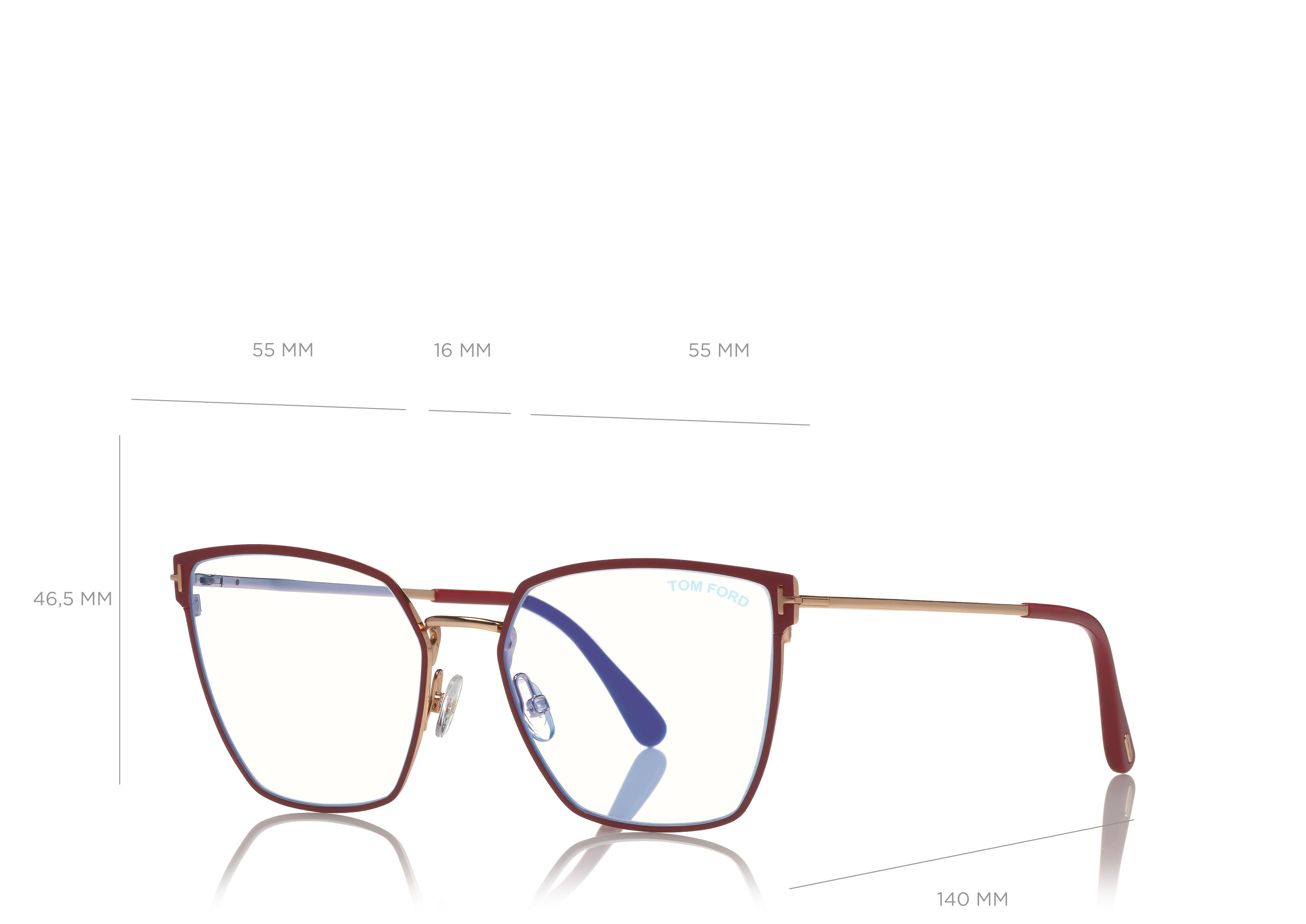 BLUE BLOCK SOFT SQUARE OPTICALS - 4