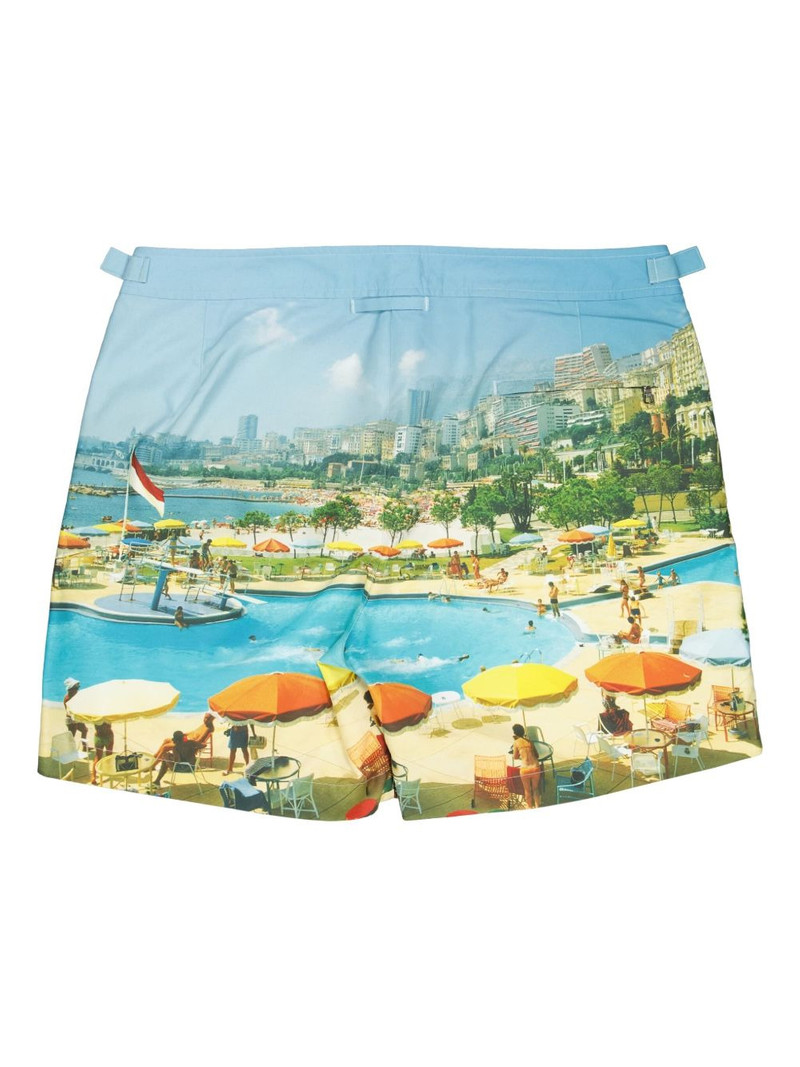 ORLEBAR BROWN Bulldog Monte Carlo print swim shorts outlook