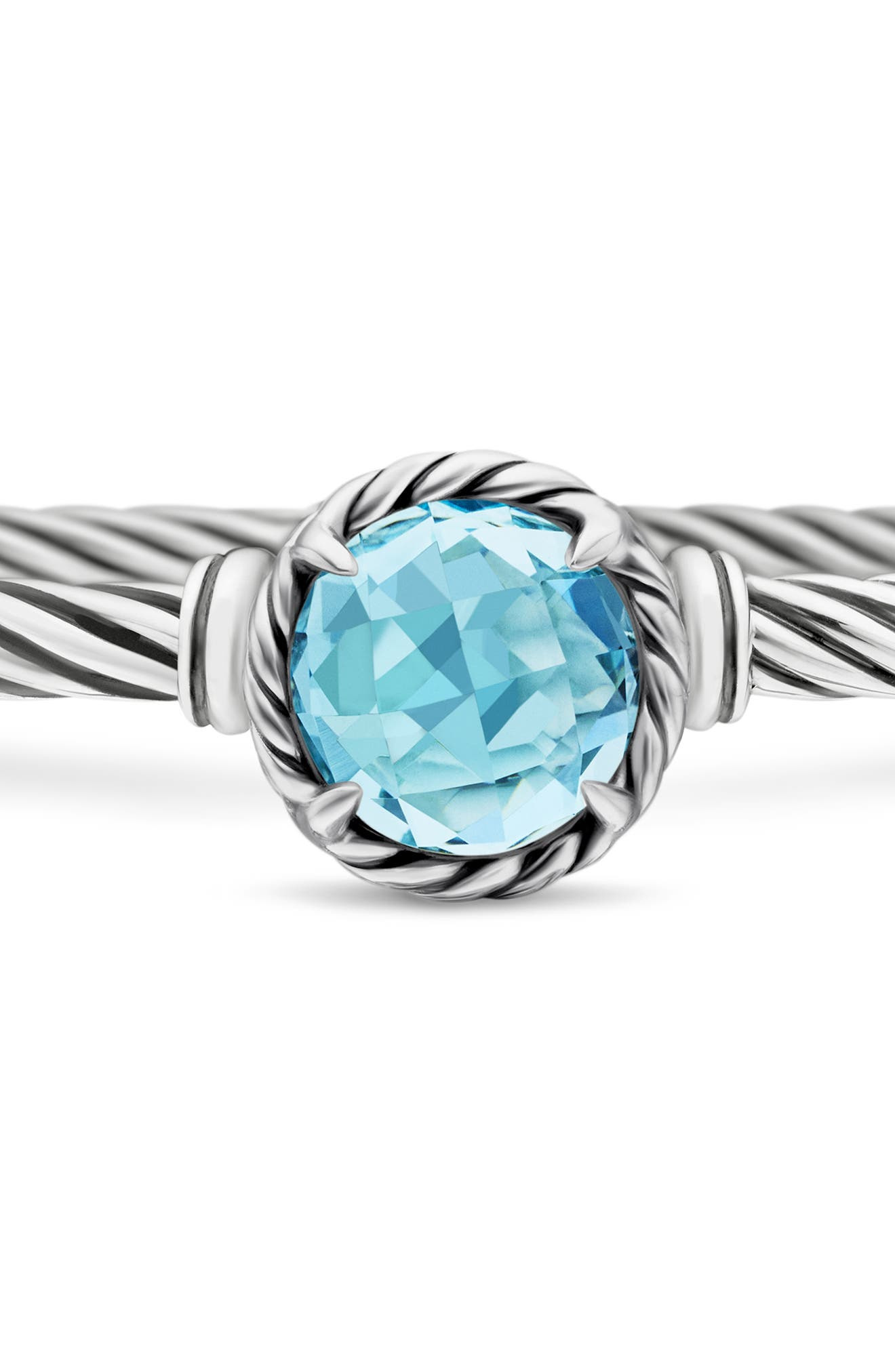 David Yurman Petite Chatelaine® Bracelet in Sterling Silver with Semiprecious Stone, 3mm at Nordstro - 4