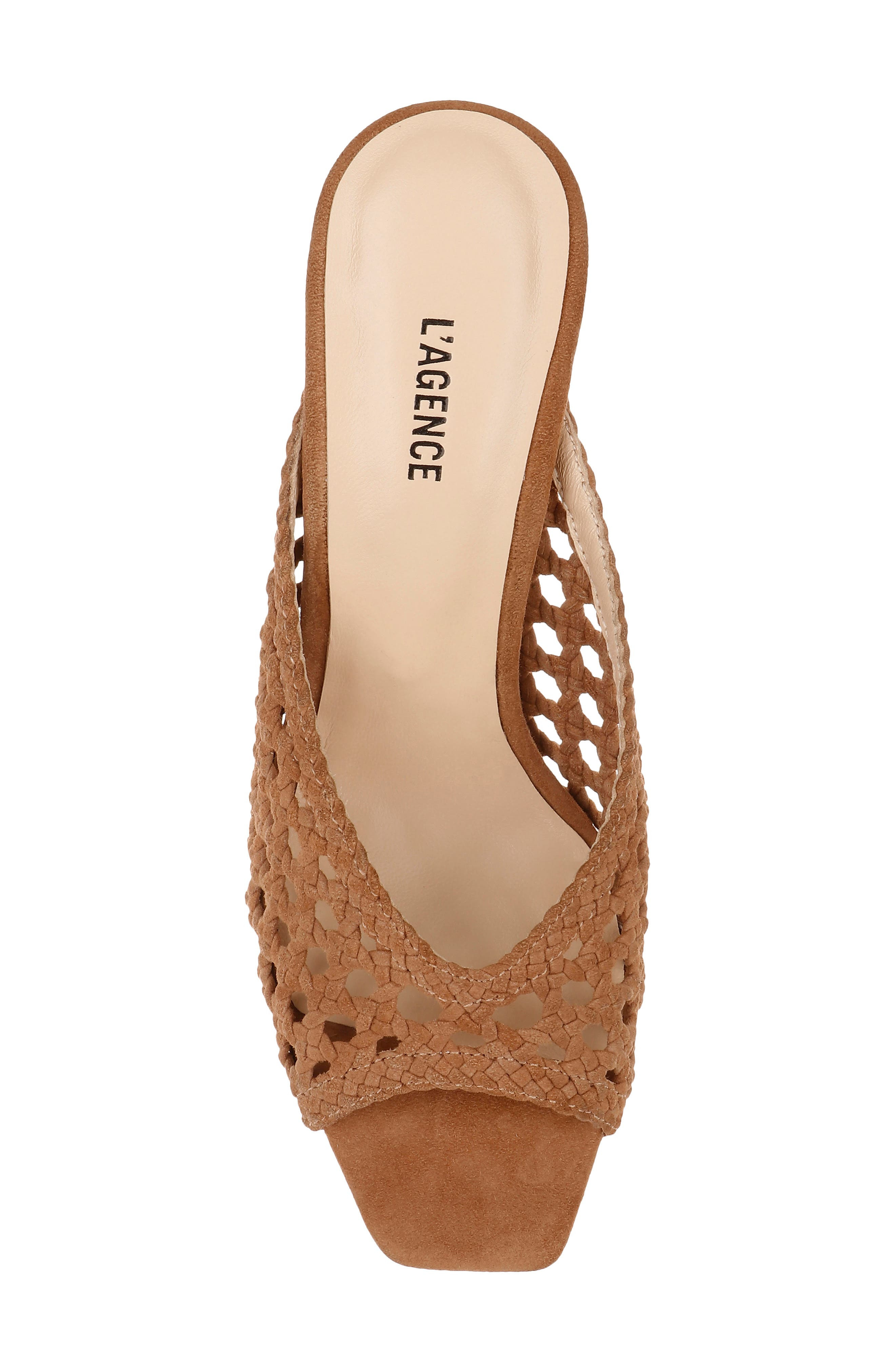 L'AGENCE Jacques Sandal in Sand Suede at Nordstrom - 5