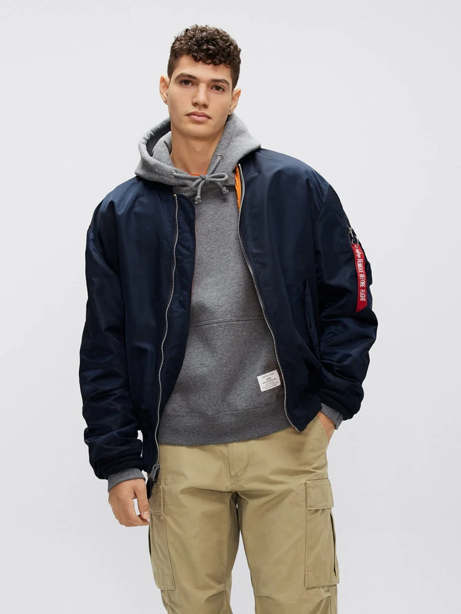 L-2B LOOSE BOMBER JACKET - 1