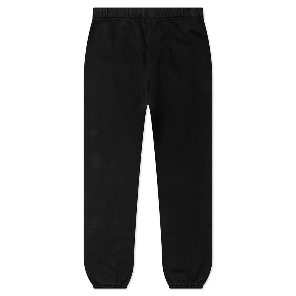 HEAVY FLEECE SWEATPANT - BLACK - 2