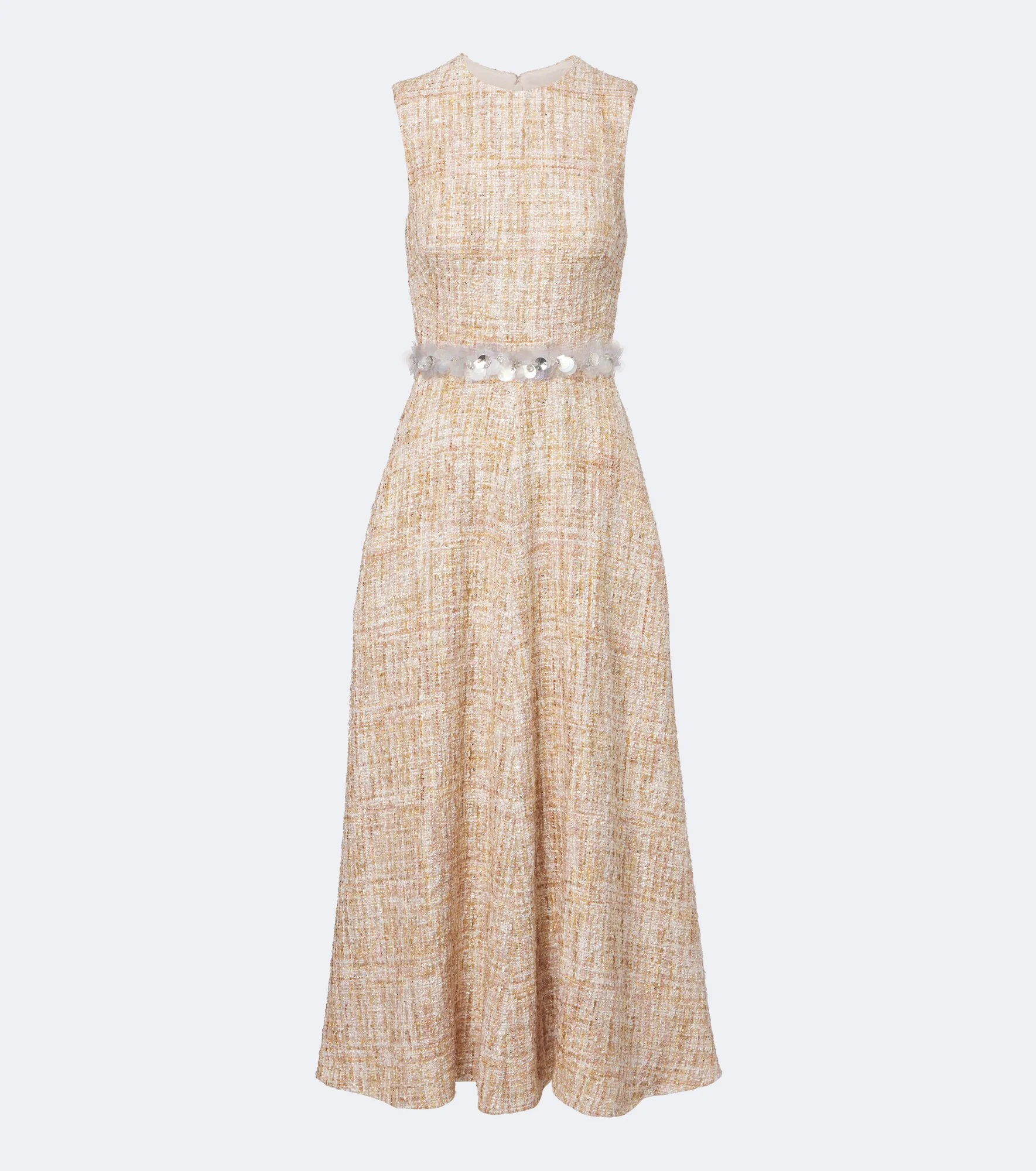 Maisie embellished tweed midi dress - 1