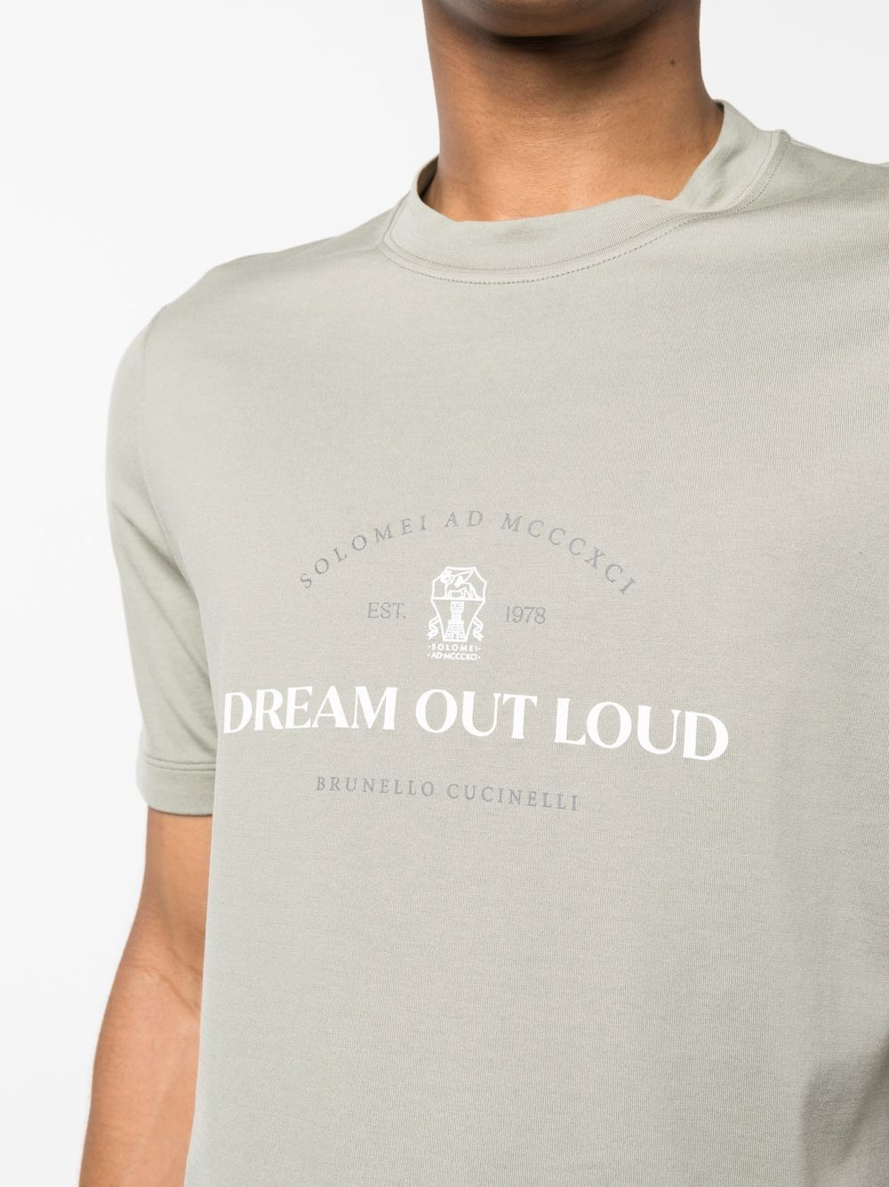 slogan-print cotton T-shirt - 5