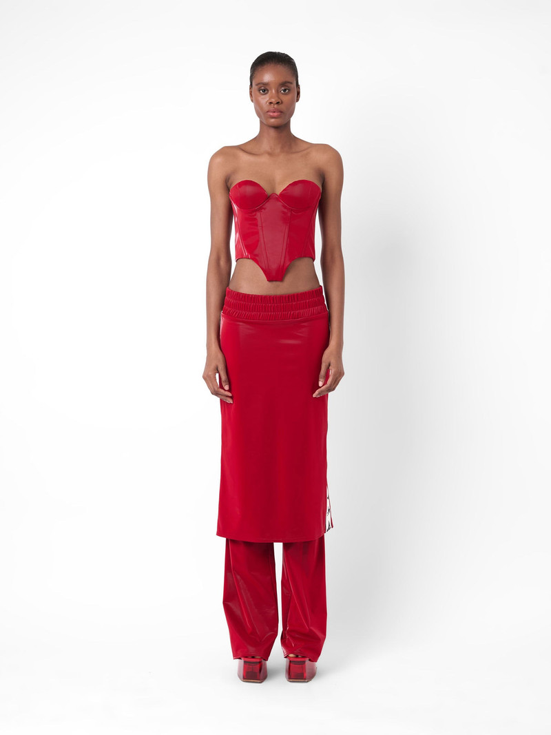 POSTER GIRL PREMIER TROUSER SKIRT RED outlook