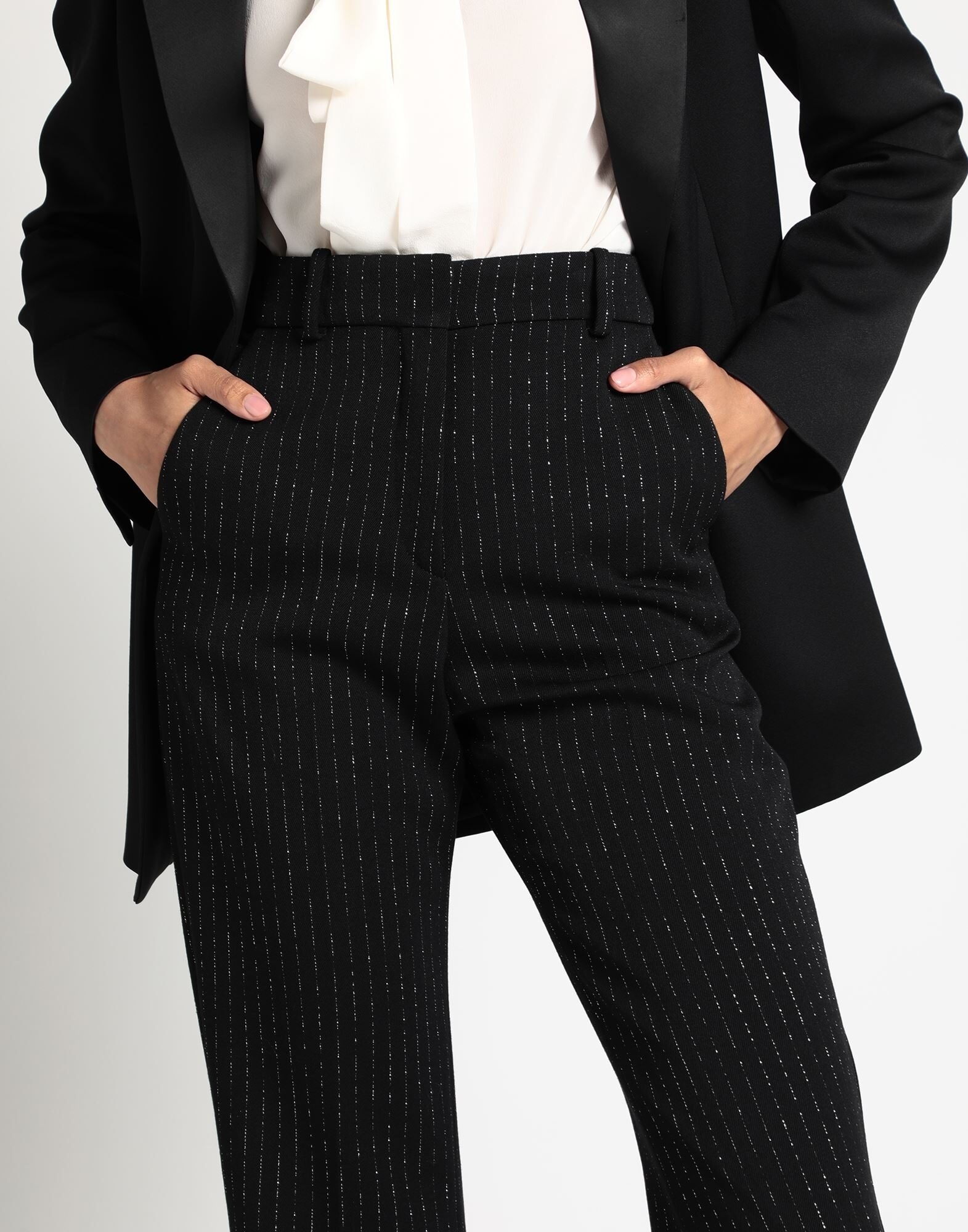 Black Women's Casual Pants - 4