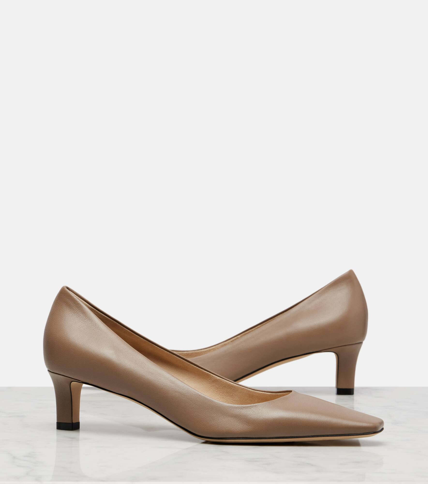Carla 45 leather pumps - 5
