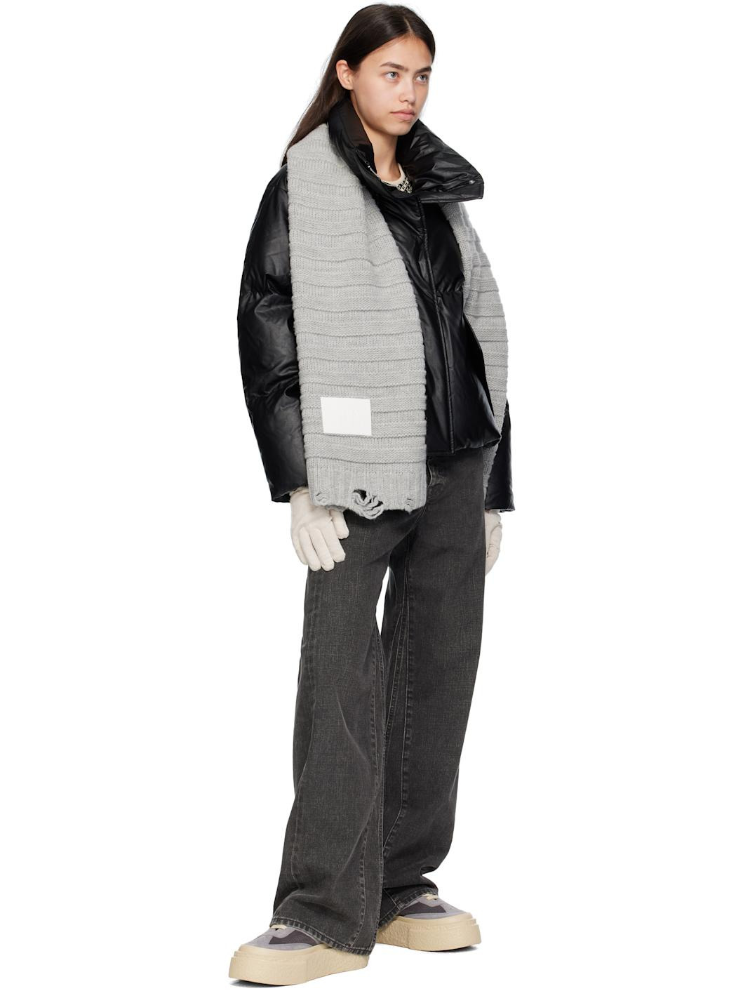 Off-White Wool Gloves - 3