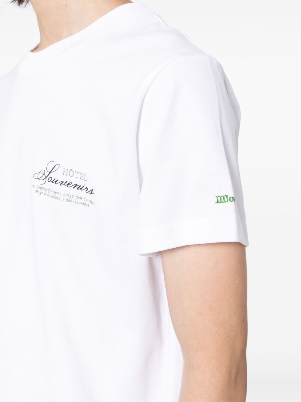 X JJJJound graphic-print cotton T-shirt - 5