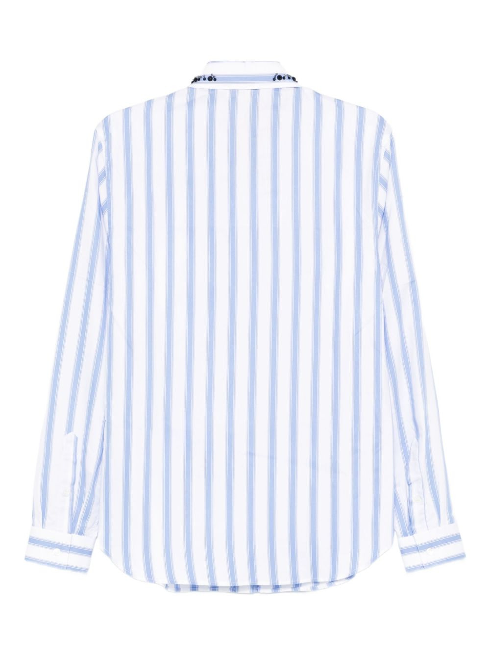 embellished striped shirt - 2