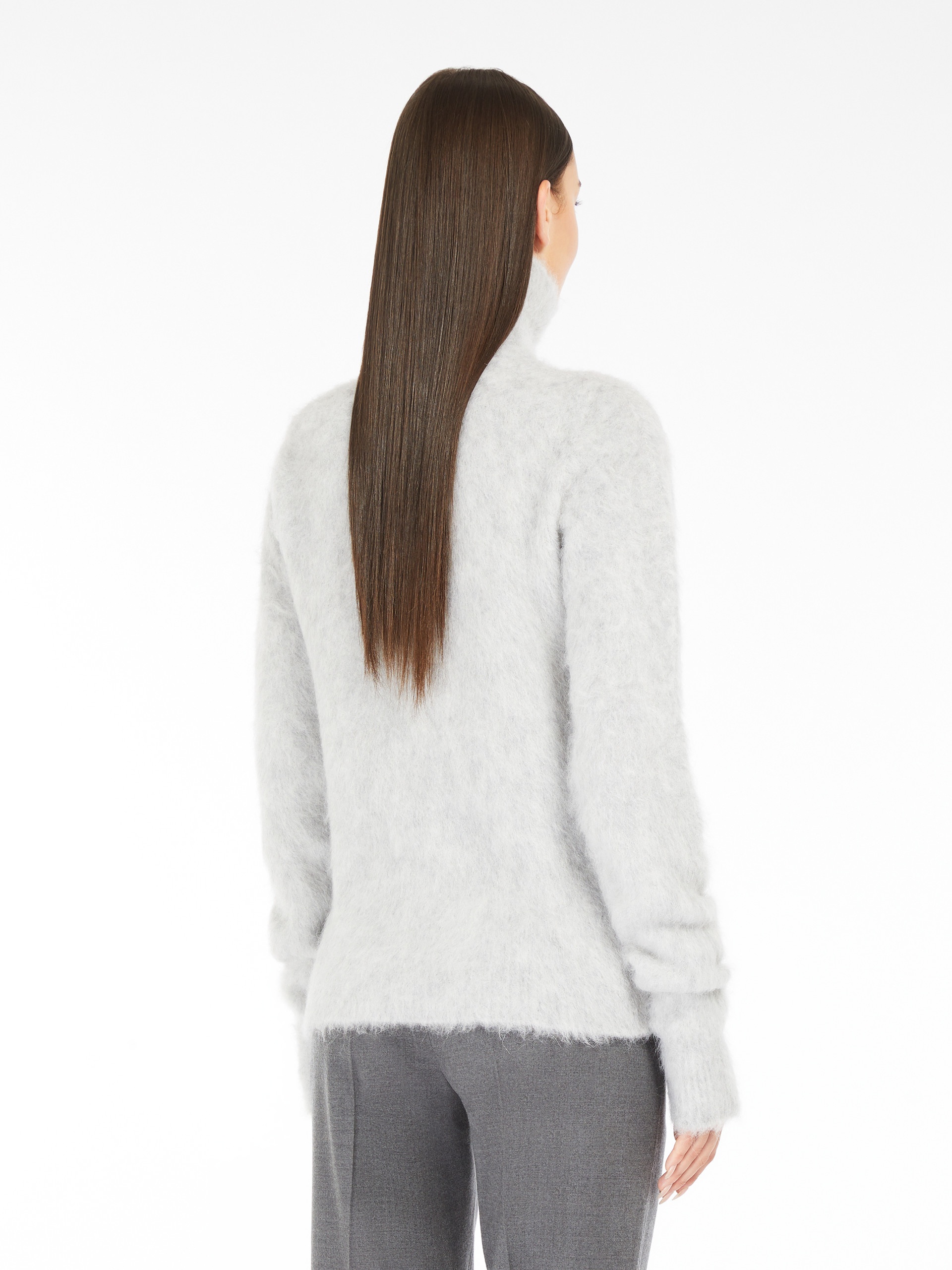 ELGAR Seamless alpaca-blend mock polo-neck sweater - 4