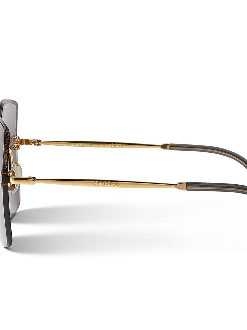Tavi oversize square-frame sunglasses 3