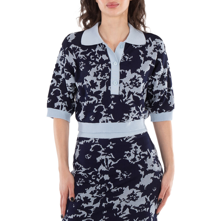 Kenzo Flower Camo Pattern Cropped Top - 3