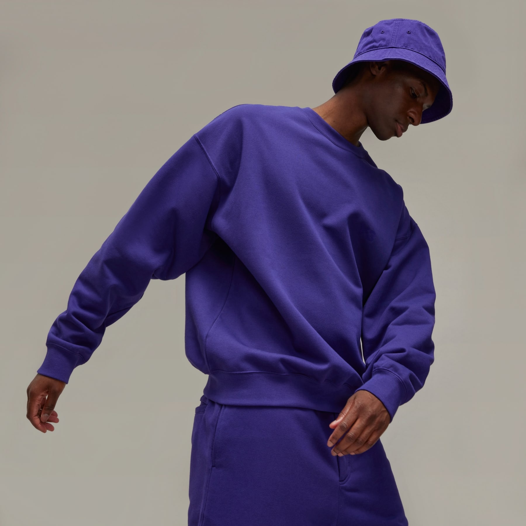 Y-3 Brushed Terry Crew Sweatshirt - 8