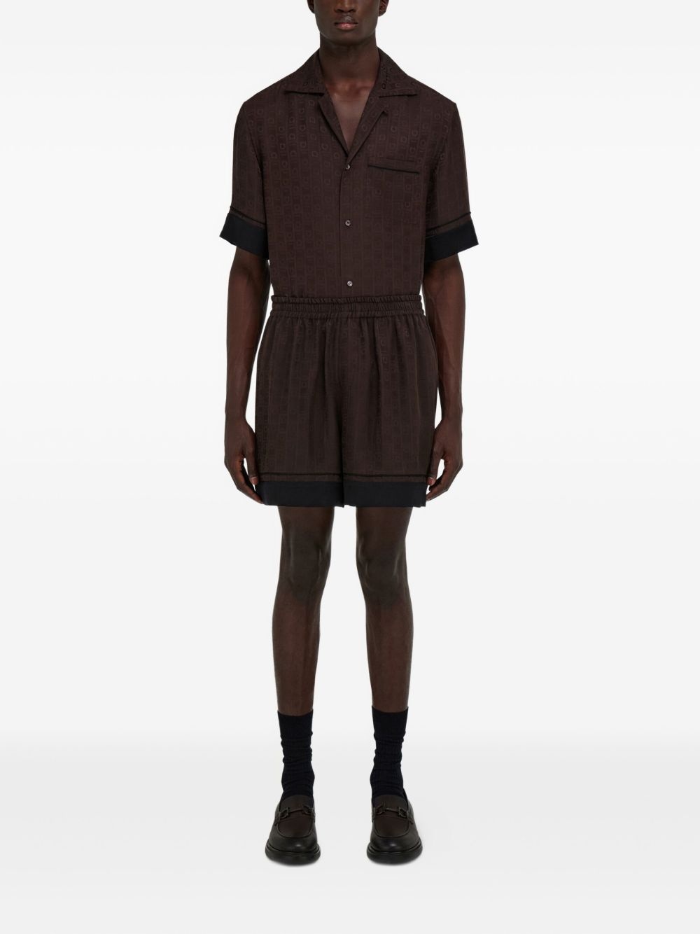 monogram bermuda shorts - 2