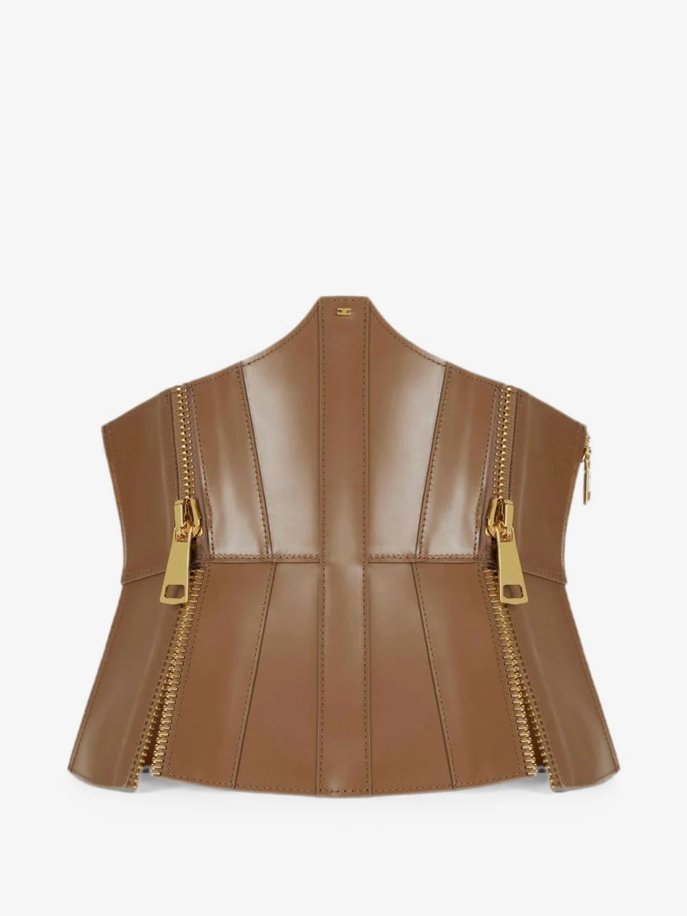 bustier belt with zip - 1