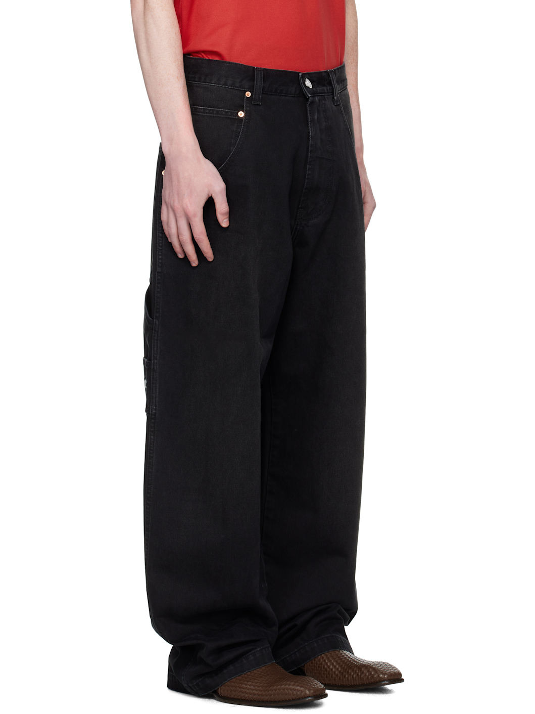 Black Hip-Hop Jeans - 2