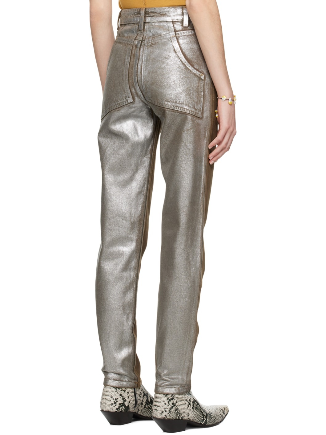 Brown & Silver 'El Jean' Jeans - 3