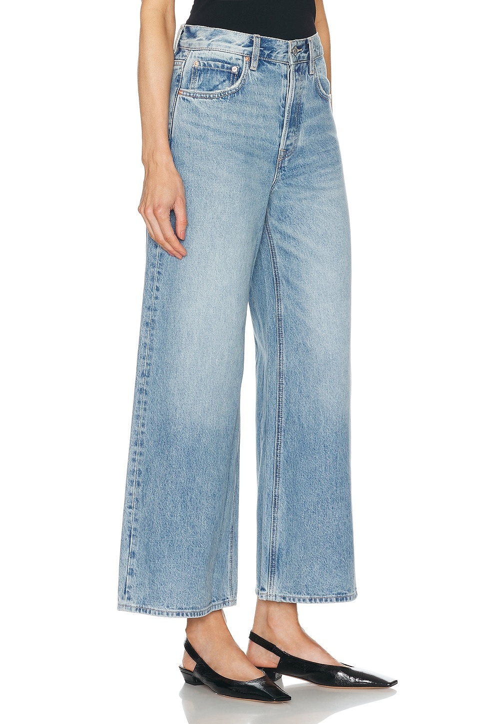 Norah High Rise Crop Wide Leg - 4