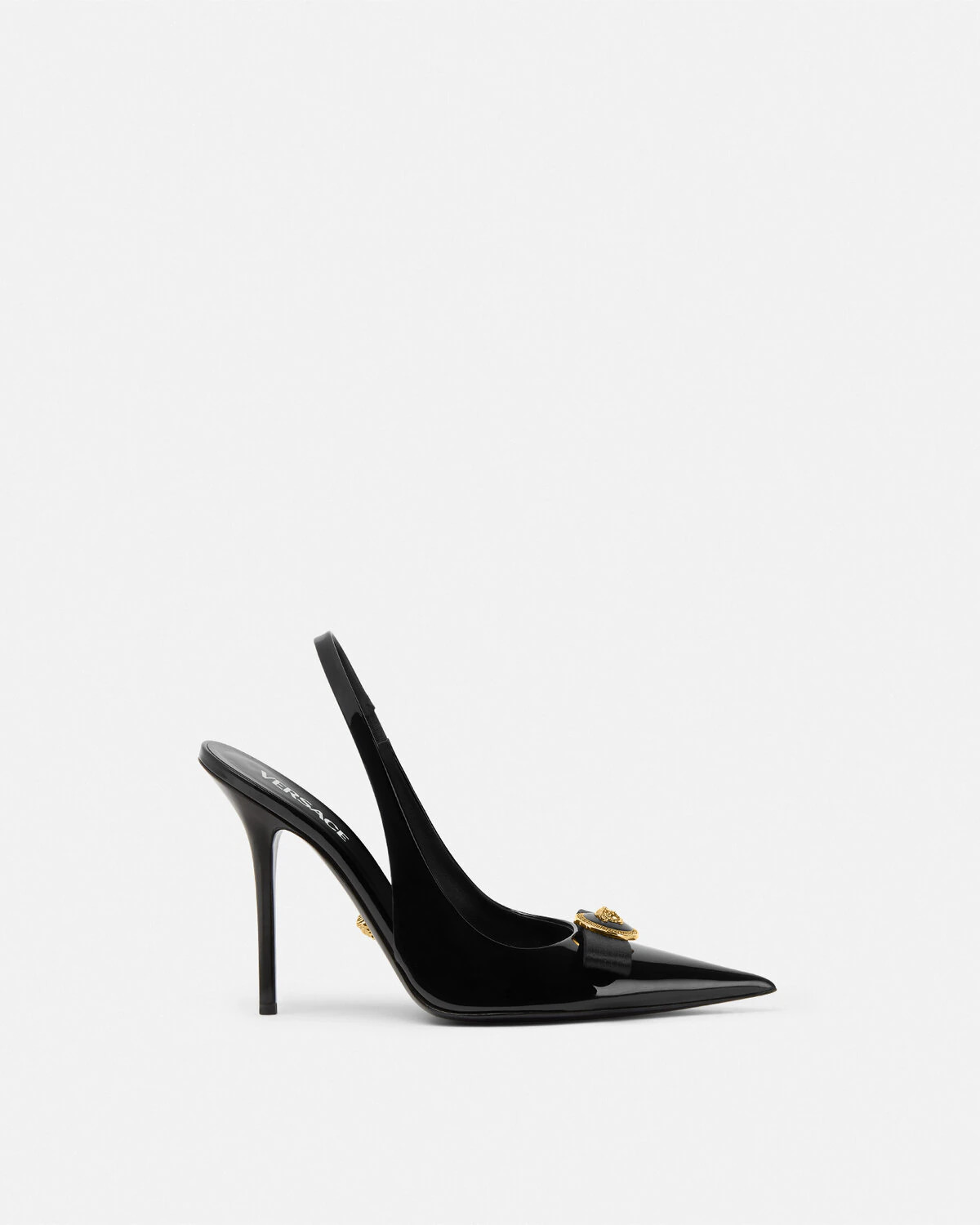 Gianni Ribbon Slingback Pumps 110 mm - 1
