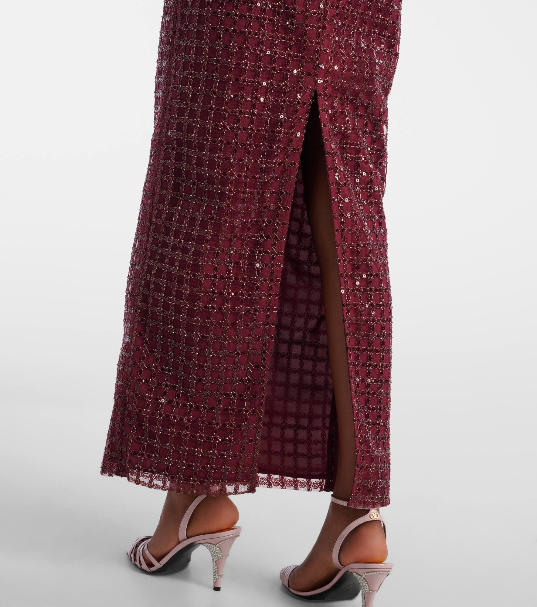 Beaded maxi dress - 5