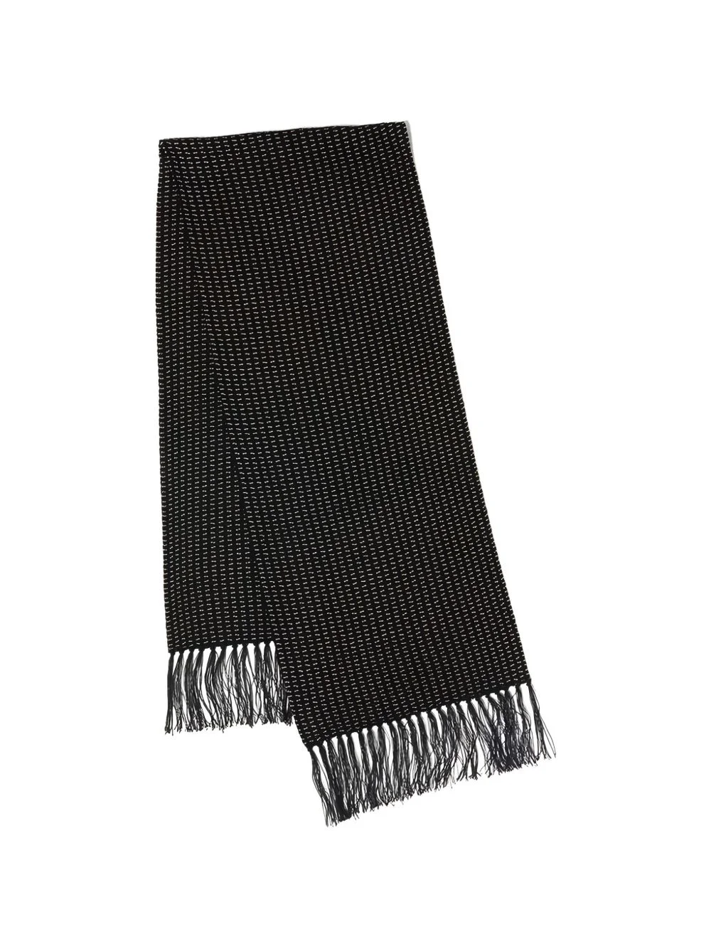 pattern tassel scarf - 1