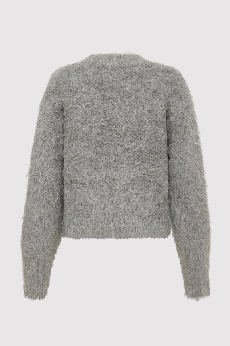 ST. AGNI Alpaca Sweater - Soft Grey outlook