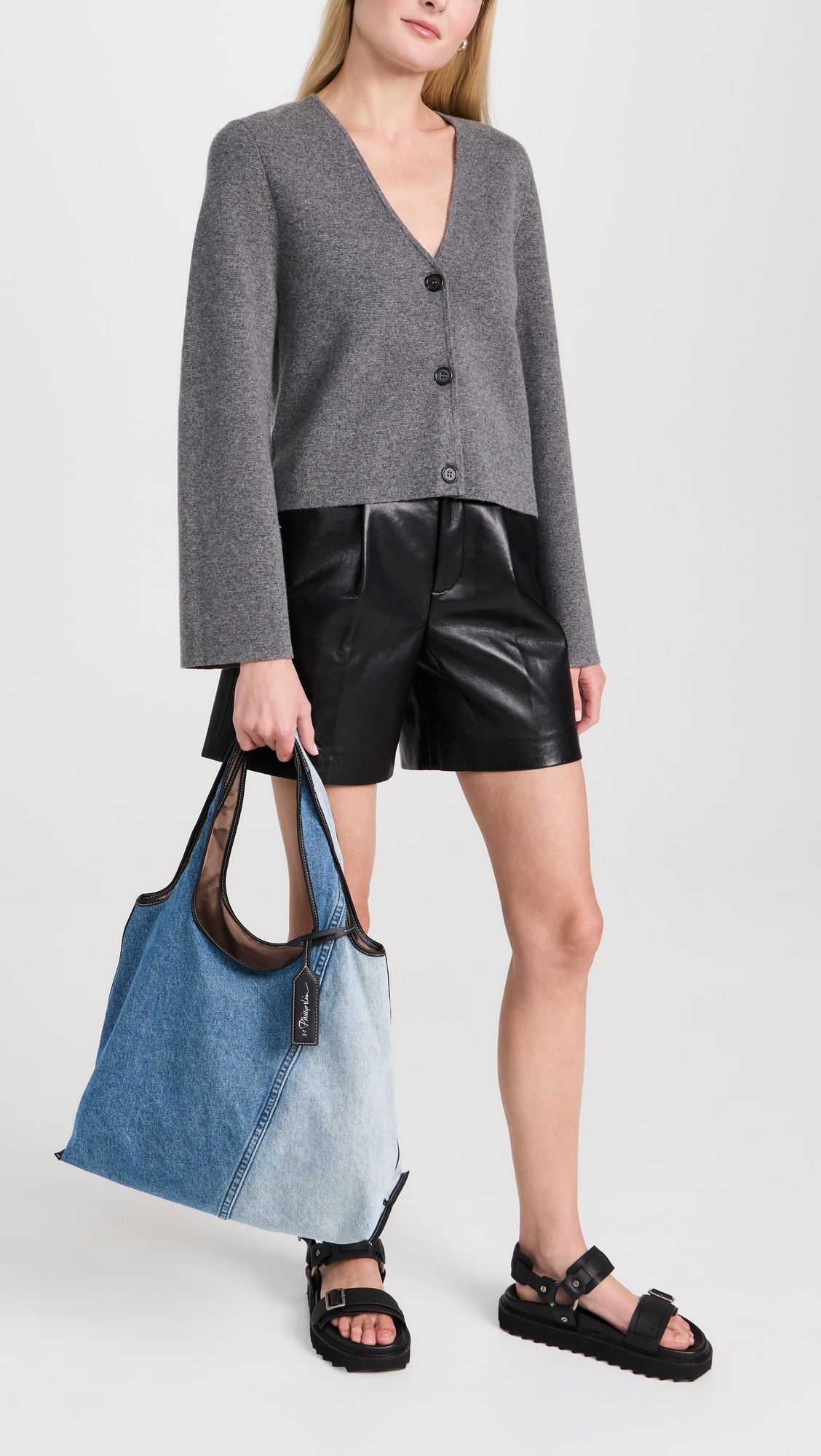 Denim Market Tote - 2
