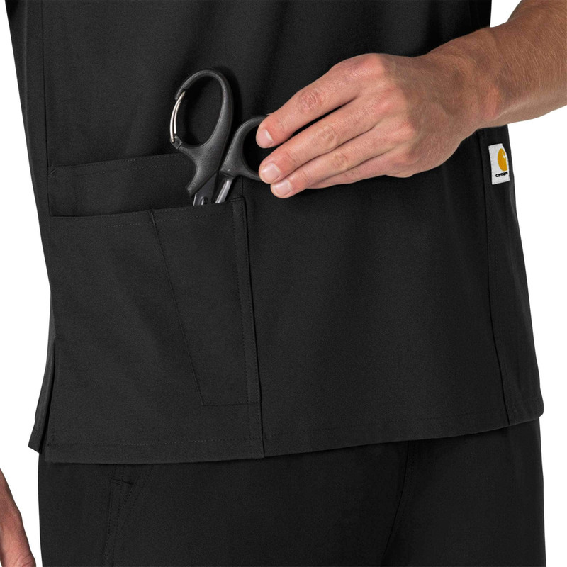 Unisex Force Essentials V-Neck 6-Pocket Scrub Top 5
