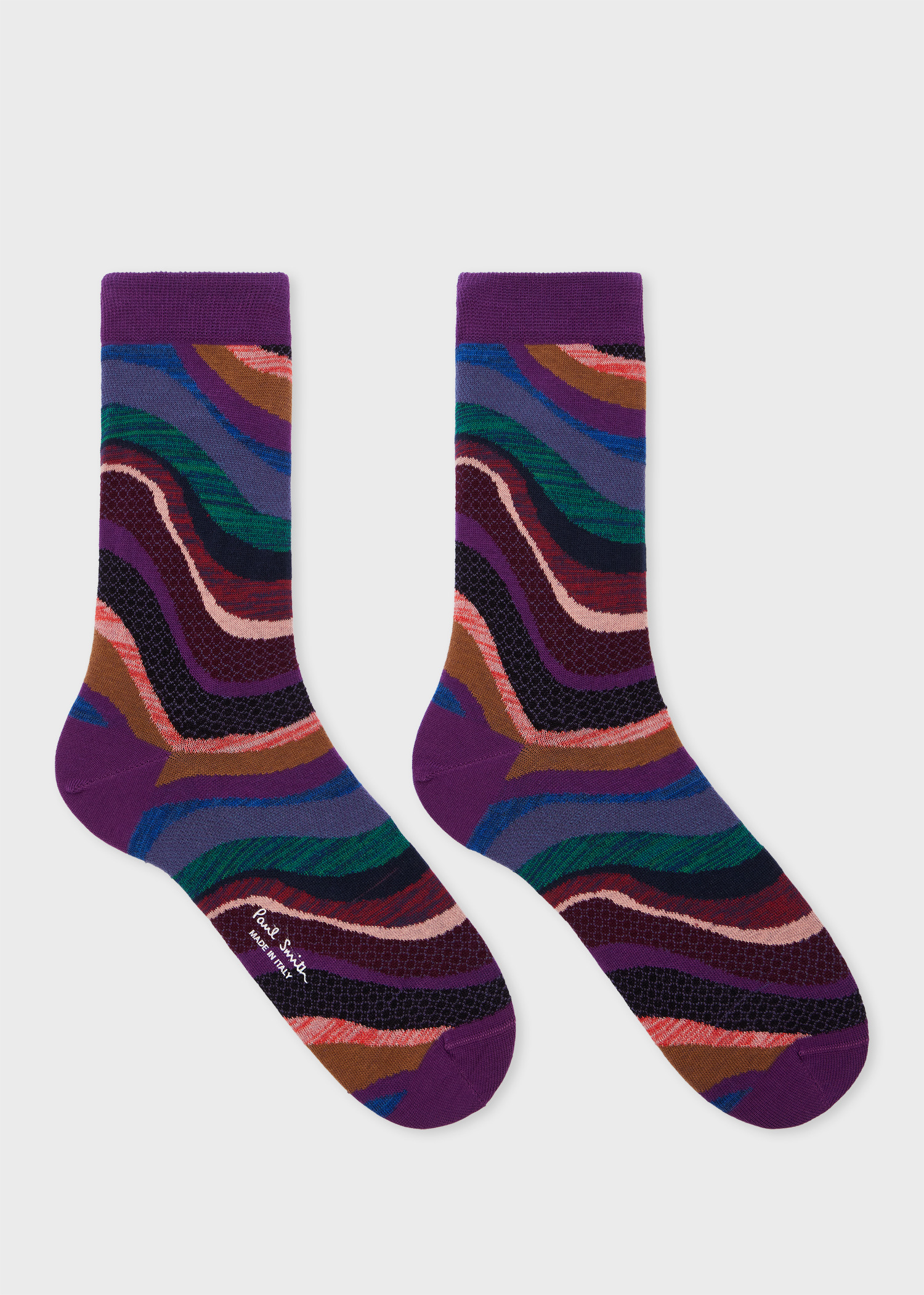 Women's 'Midnight Swirl' Textured Socks - 2