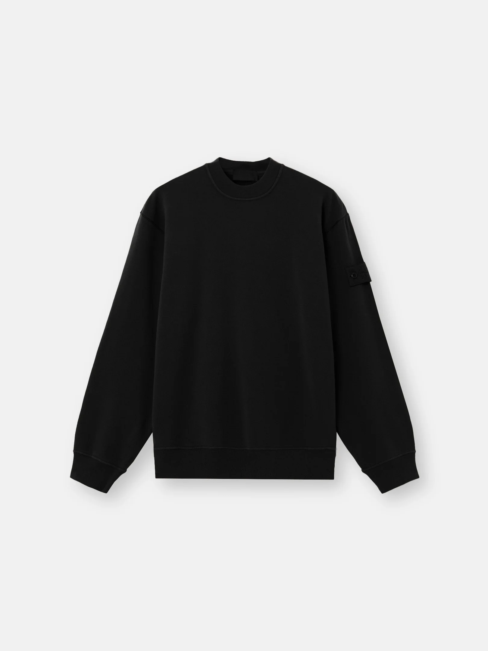 6100069 STRETCH COTTON FLEECE_S.I. GHOST - 1