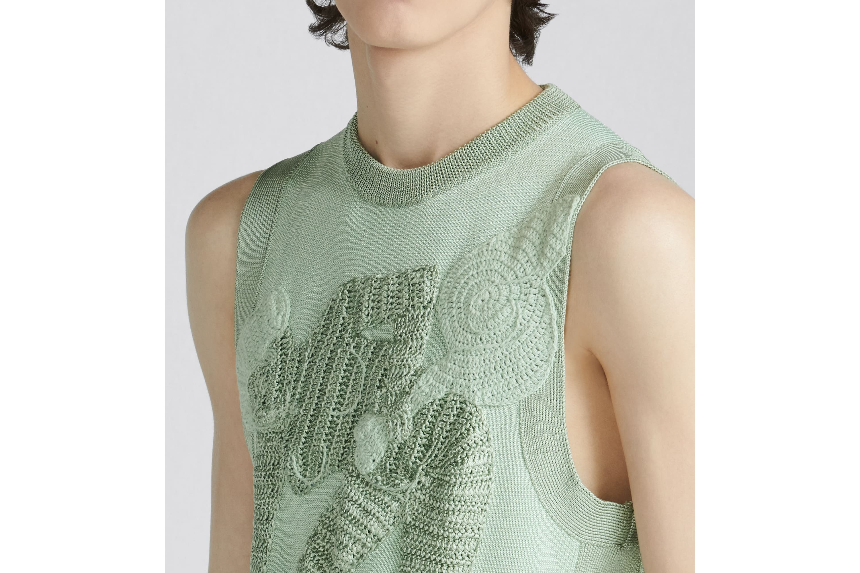 DIOR AND DUNCAN GRANT AND CHARLESTON Sleeveless Sweater - 7
