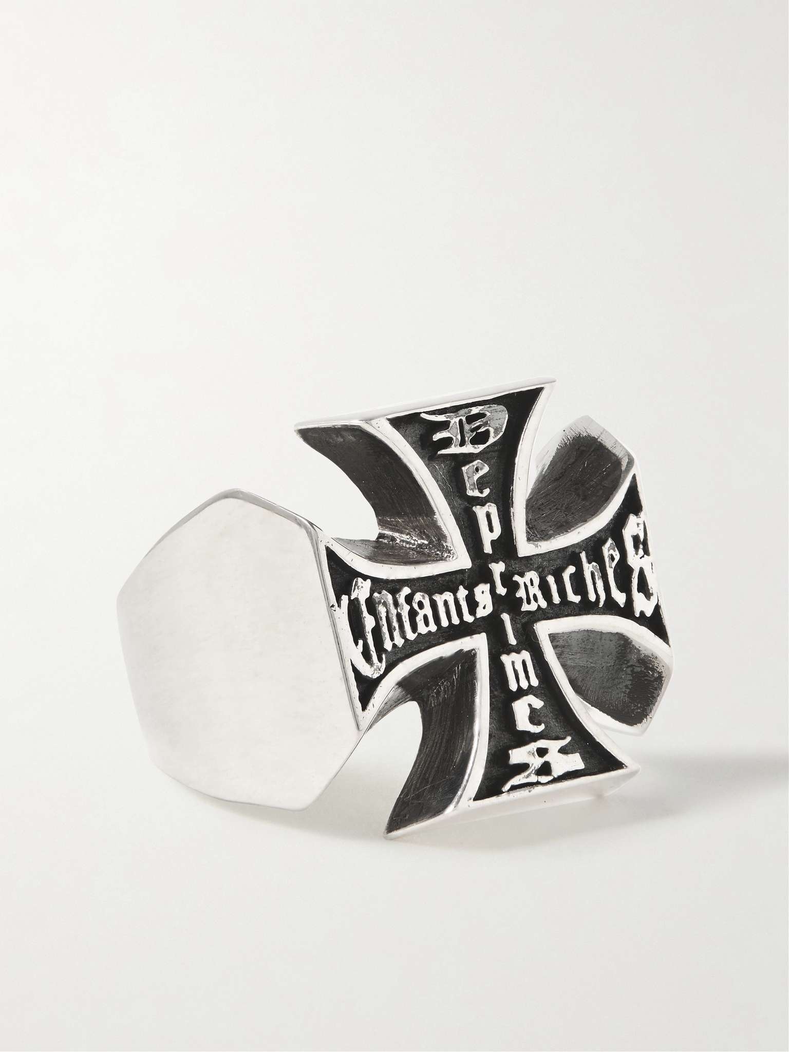 Enfants Riches Déprimés Cross Silver Ring | REVERSIBLE