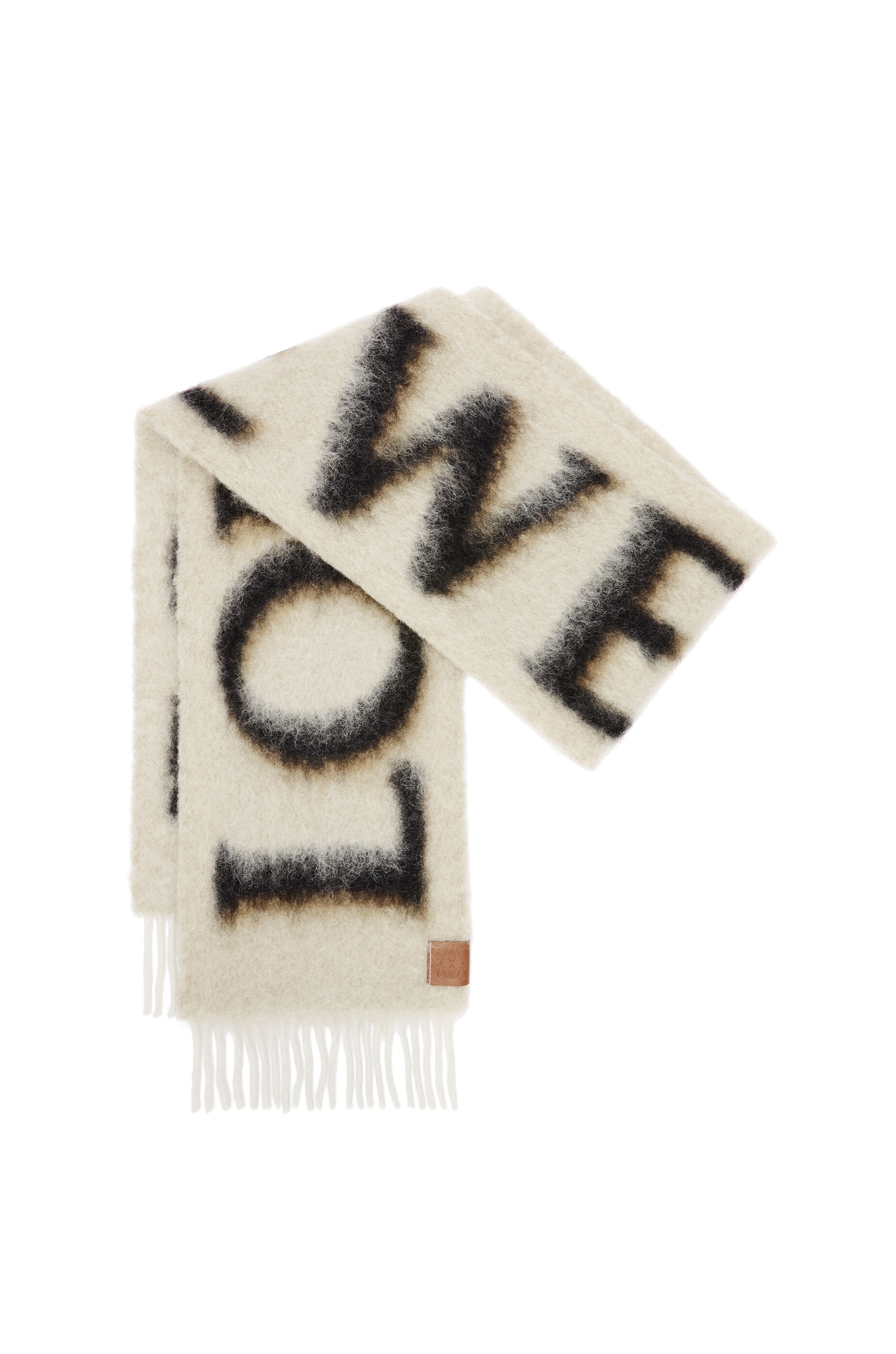 LOEWE scarf in wool and mohair - 3