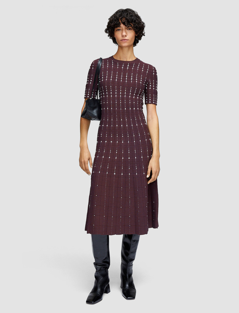 JOSEPH Fragmented Stripes Dress outlook
